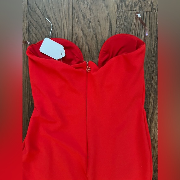 Nookie minx red womens gown size Large - Picture 5 of 11